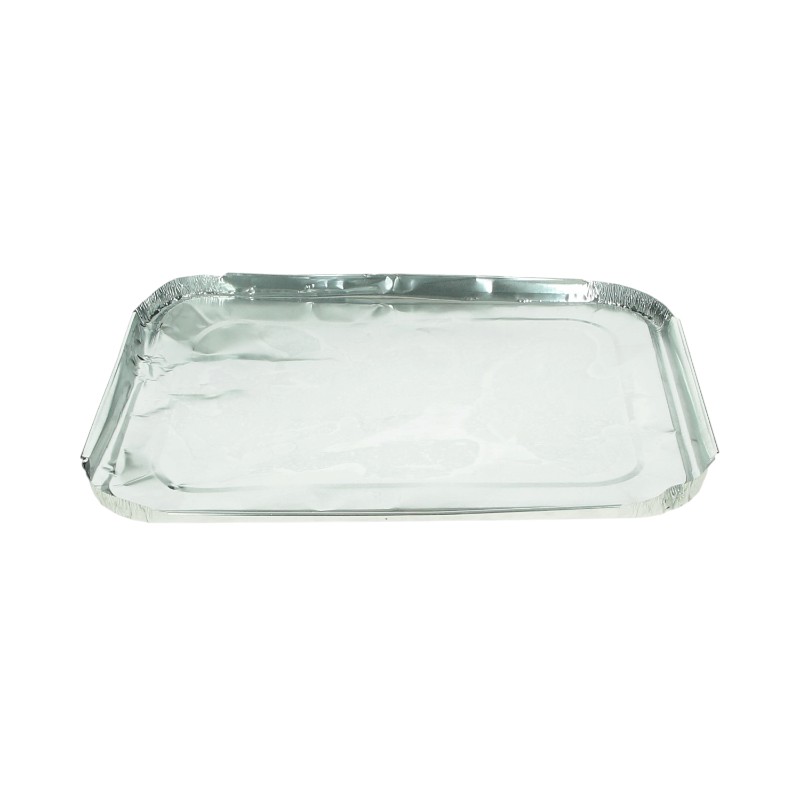 Couvercle aluminium avec opercules rectangulaire - 227 x 178 x 12mm - 1000 pièces